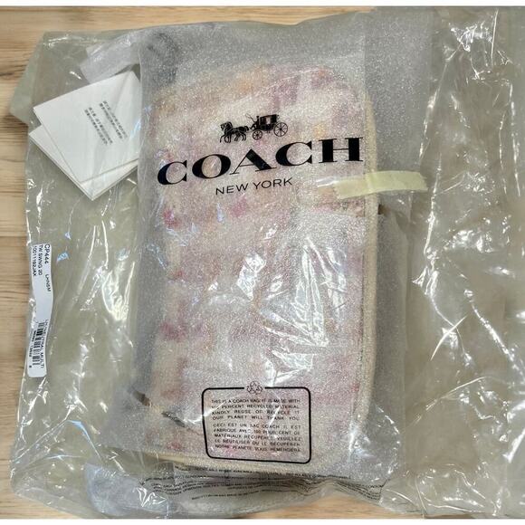 New With Tags Coach CP444 Tweed Swinger Bag 20 - Picture 6 of 8